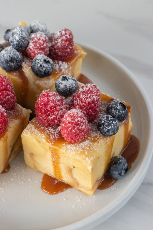White Chocolate Bread Pudding